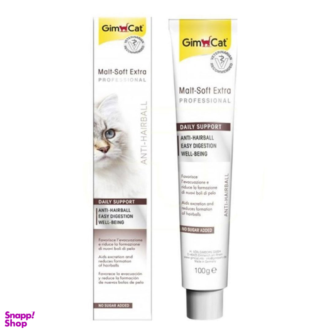 خمیر مالت گربه جیم کت مدل Gim Cat Paste Anti Hairball وزن 100 گرم