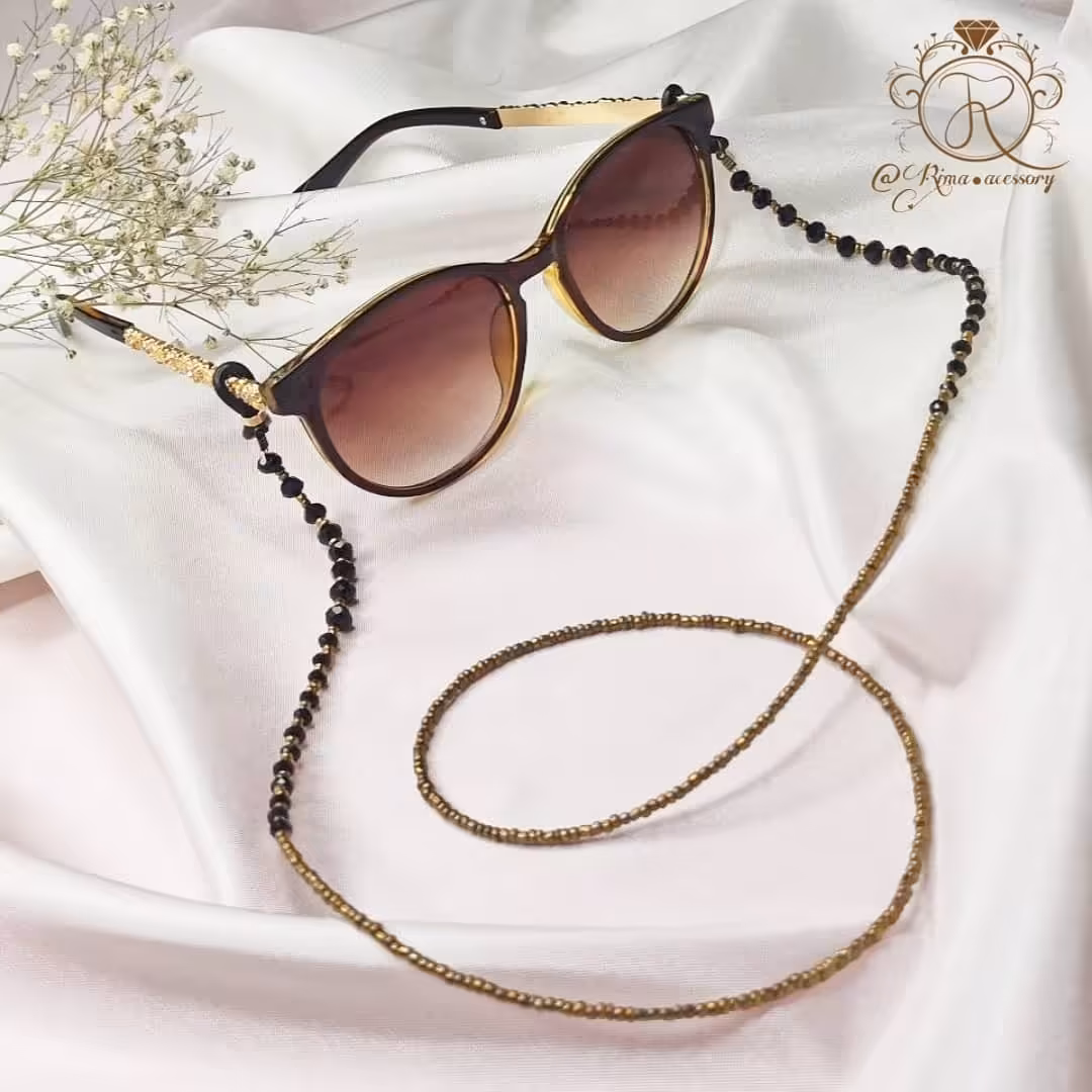 بند عینک مناسب برای بانوان بسیار  زیبا و کیفیت عالی