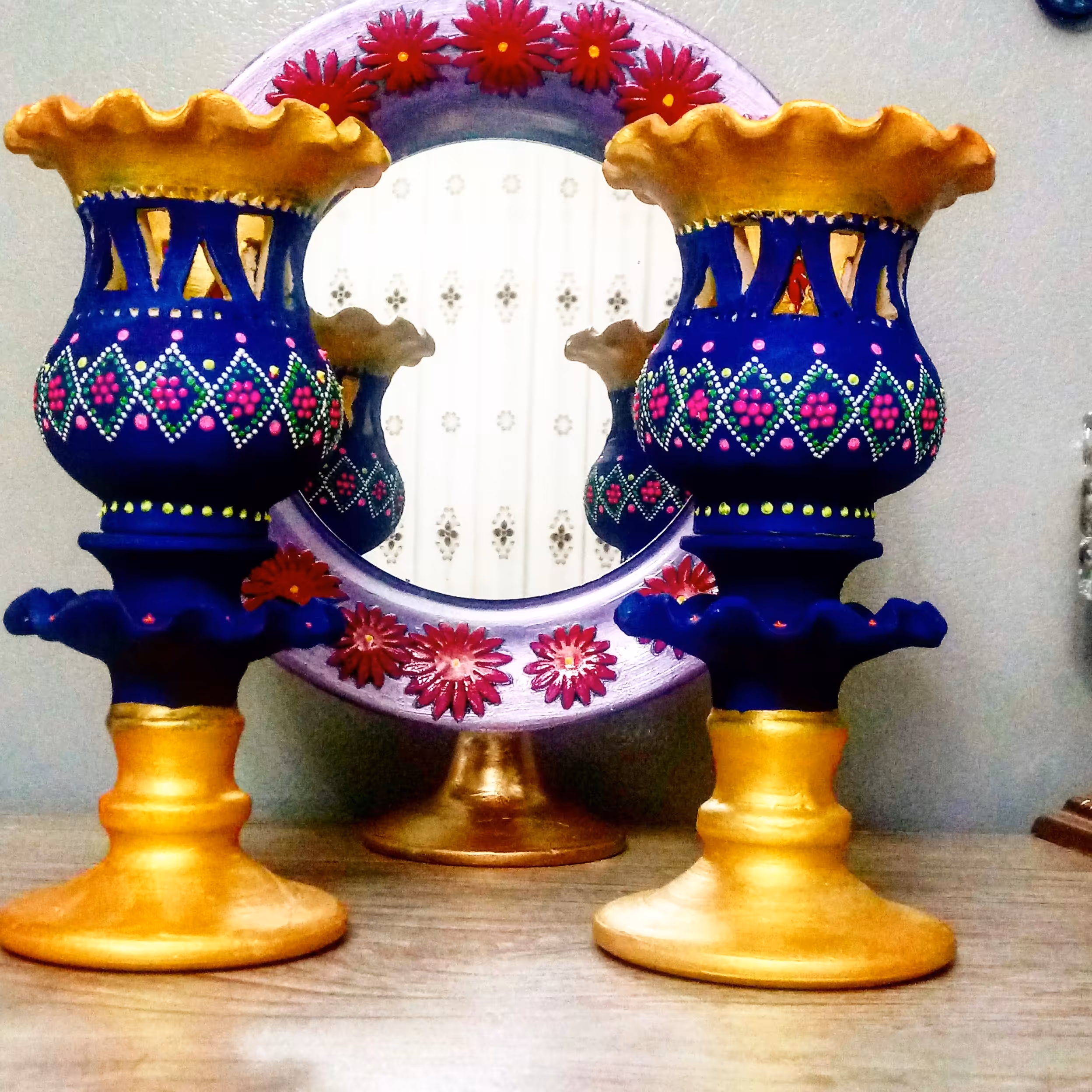 جاشمعی سفالی وگچی