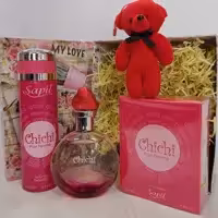 پک هدیه ادکلن چی چی صورتی سپیل