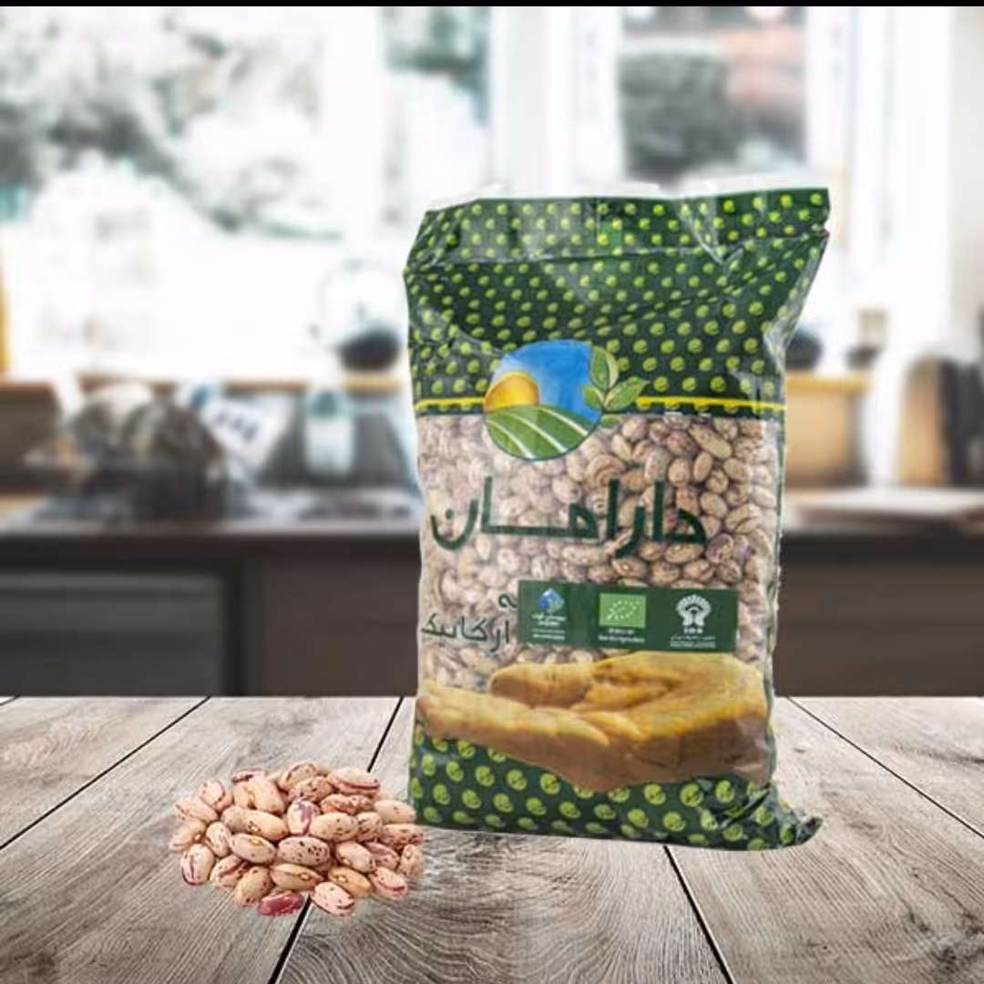 لوبیا چیتی ارگانیک دارامان 