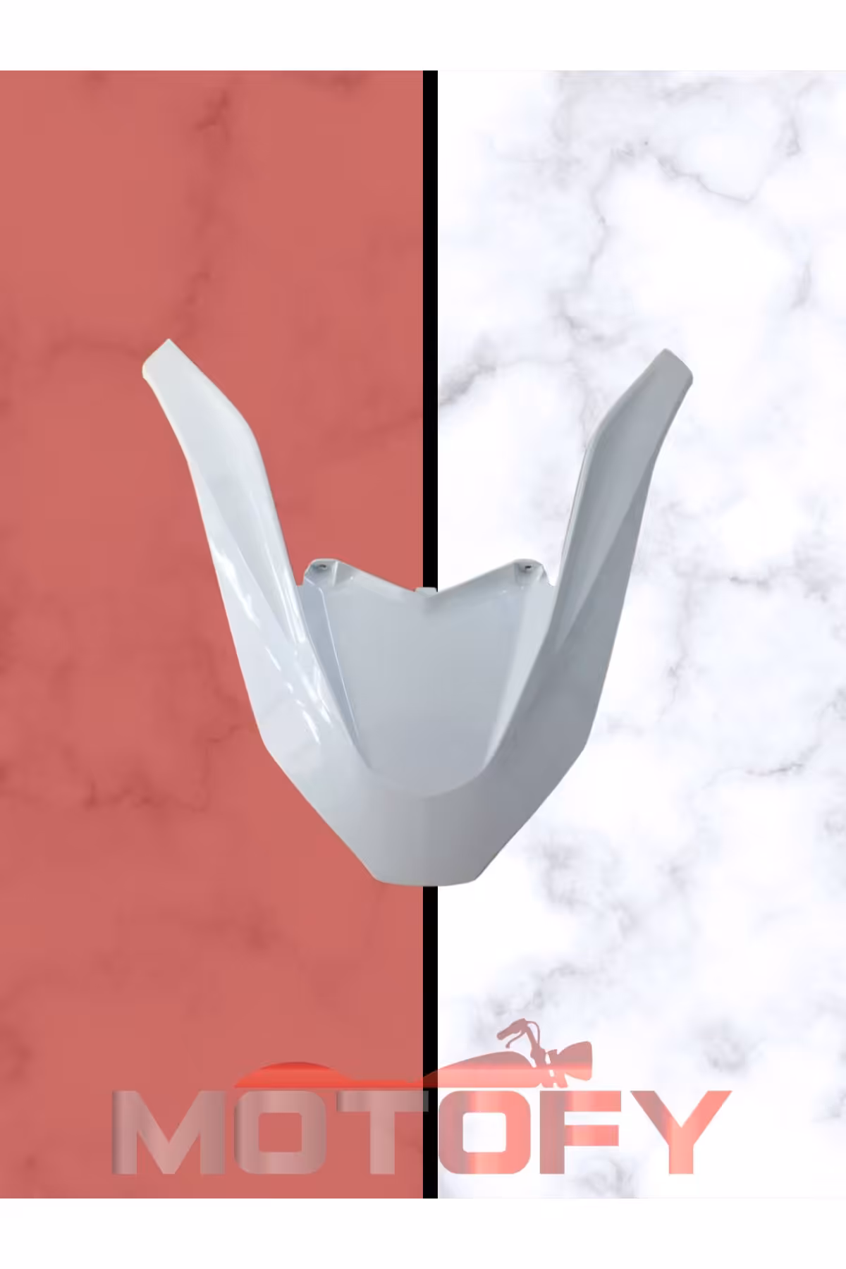 لوازم یدکی موتورسیکلت سفید HONDA PCX 125 2021 2023 PRE SHIELD ORIGINAL 64305 K1Z J10 ZZE MOTOFY