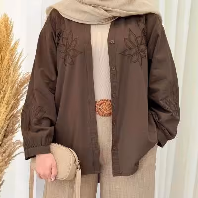 مانتو اسپرت زنانه لنین مدل شومیزی