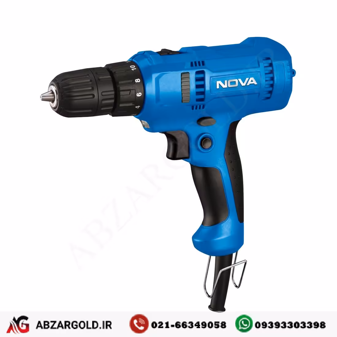 پیچ گوشتی برقی ترکمتر دار 2 سرعته 230 وات نووا مدل 2151