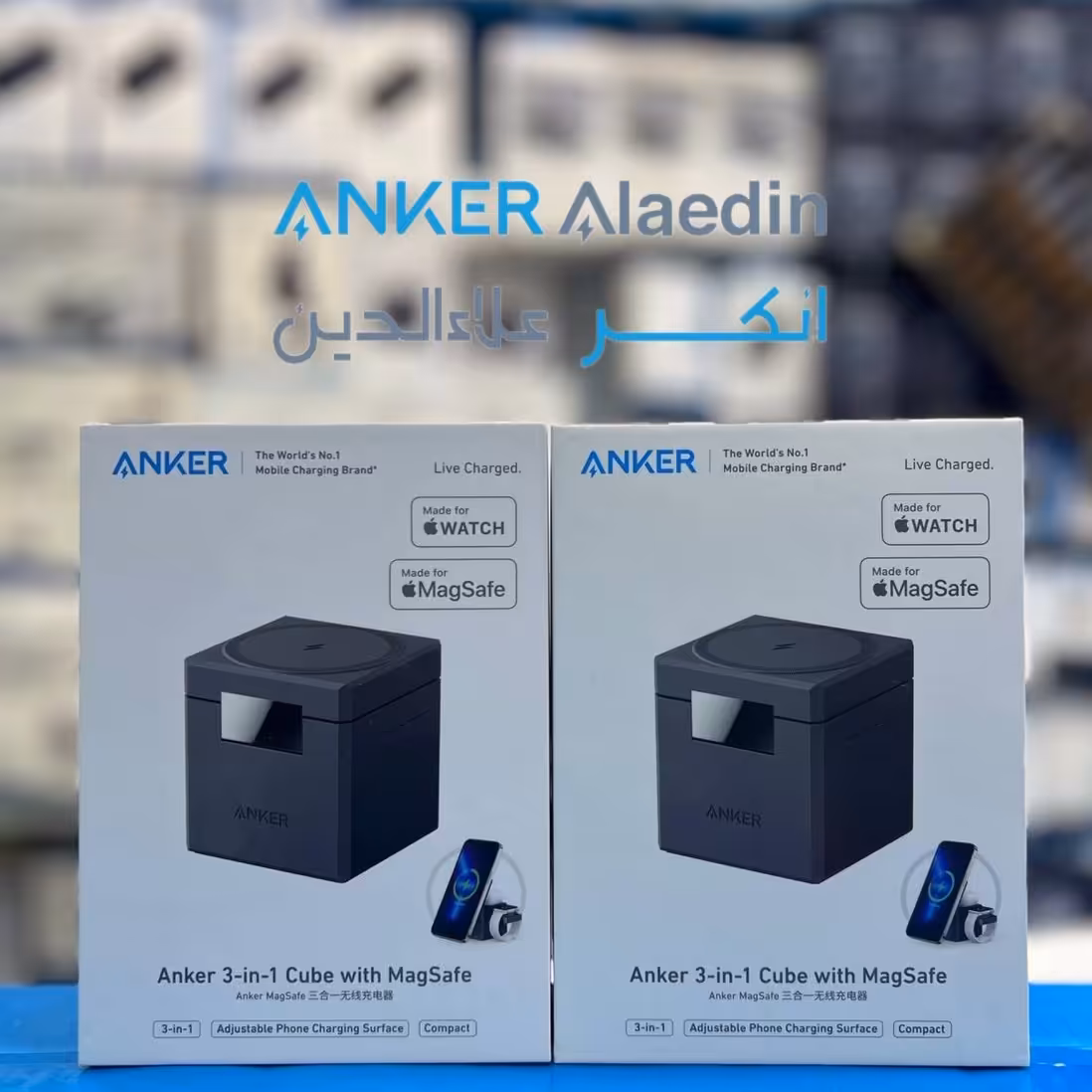 شارژر وایرلس 3در 1 انکر MagSafe Y1811