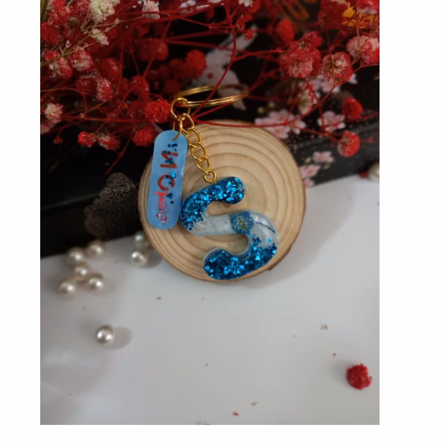 جاکلیدی رزینی مدرن  حرف S