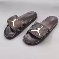 دمپایی طرح جردن چسبی سایزبندی کامل