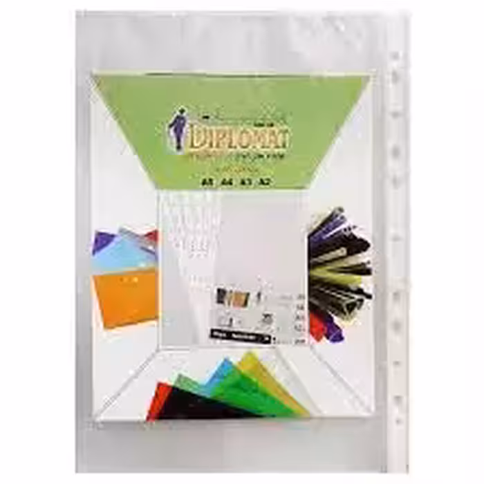 کاور پلاستیکی A4 استار Star ‌بسته 100 عددی OPS-004