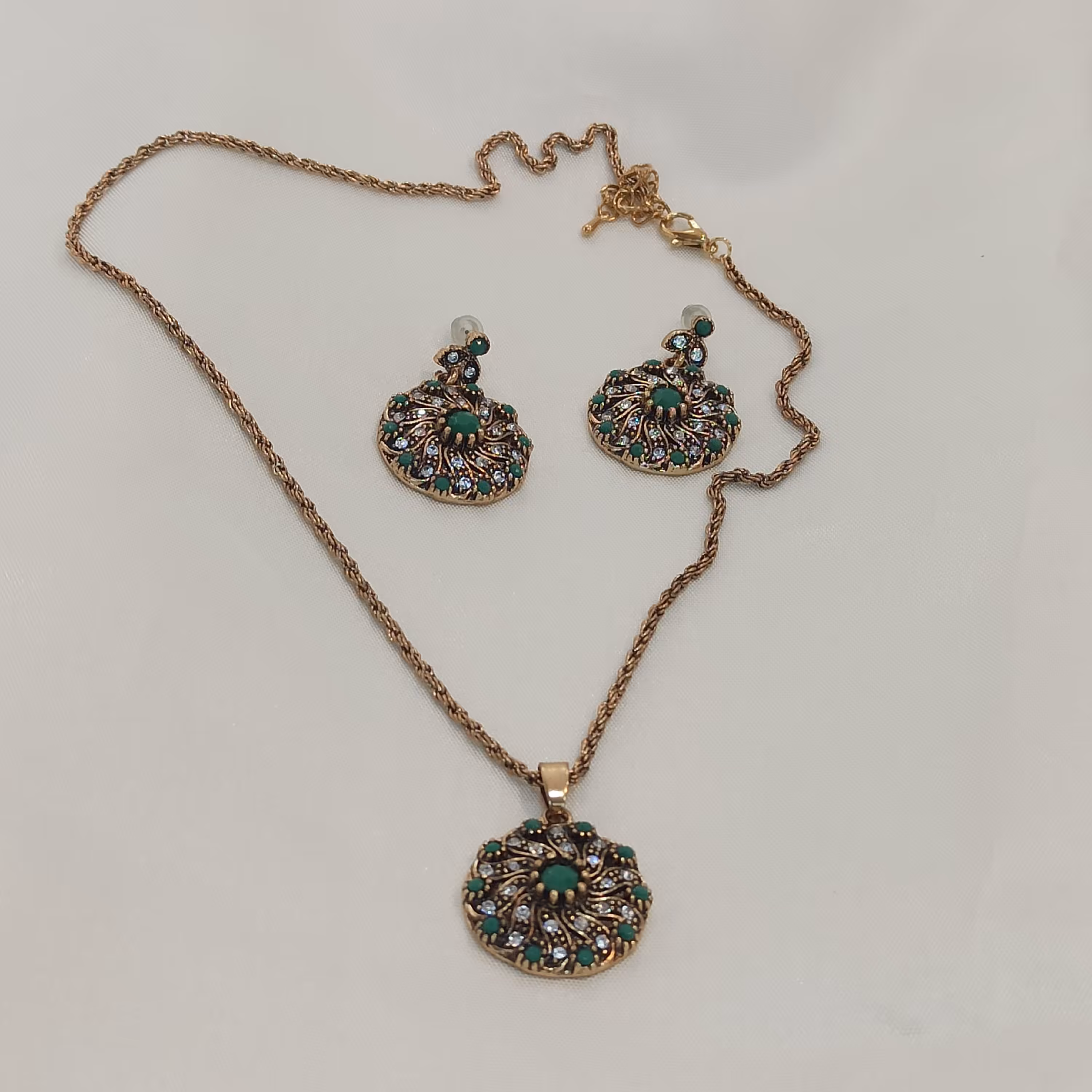 زیورآلات ژوپینگ es نیم ست طرح طلا روس مارگازیت کد3