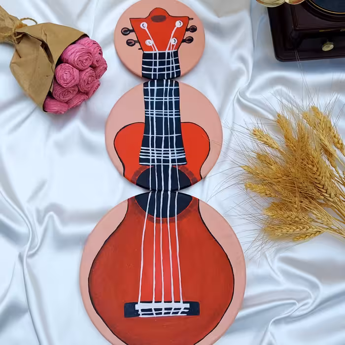 ست گیتار سفالی