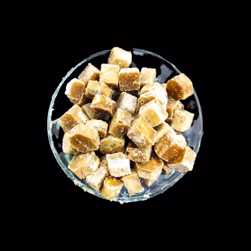 قند قهوه ای نیشکر  (نیم کیلویی)  