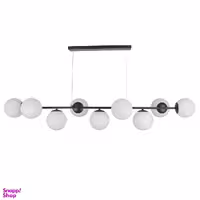 لوستر 9 شعله چشمه نور کد AB1230/9-WT