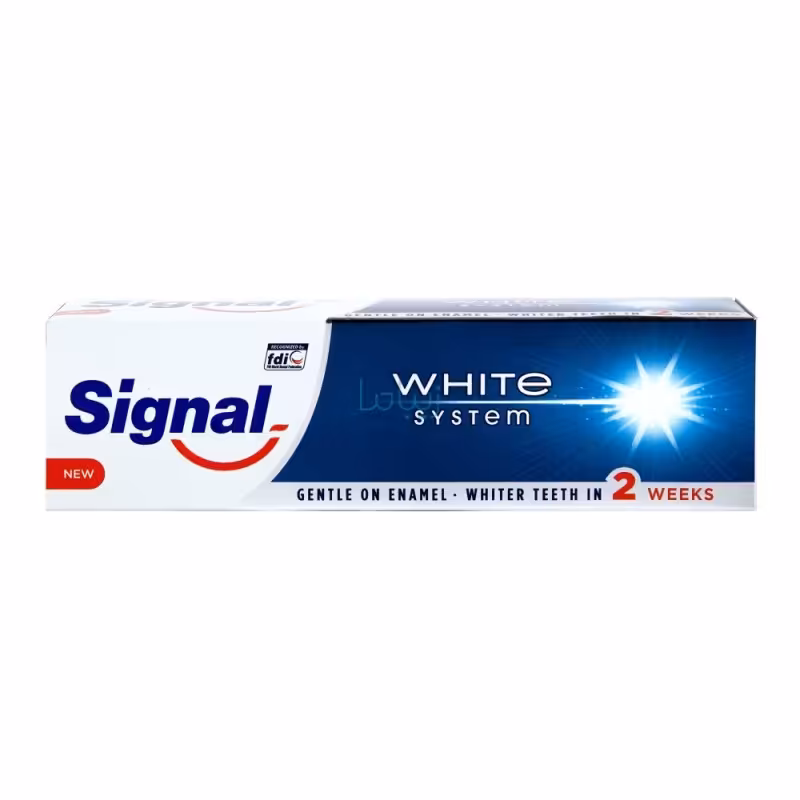 خمیر دندان سیگنال مدل White System سیگنال 75 میل