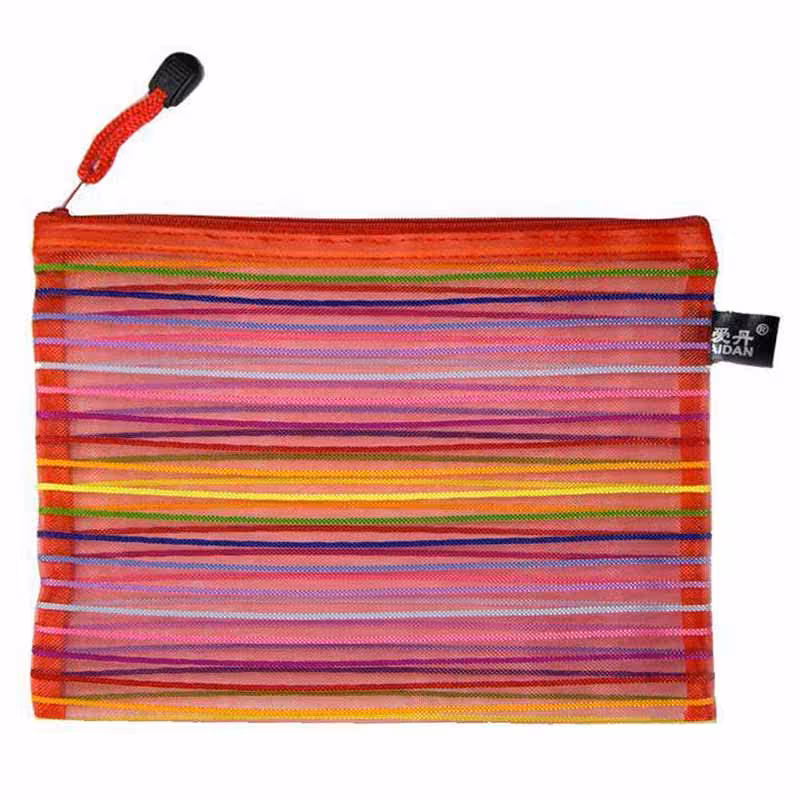 خرید پوشه پارچه ای زیپ دار سایز A4 بسته 12 عددی