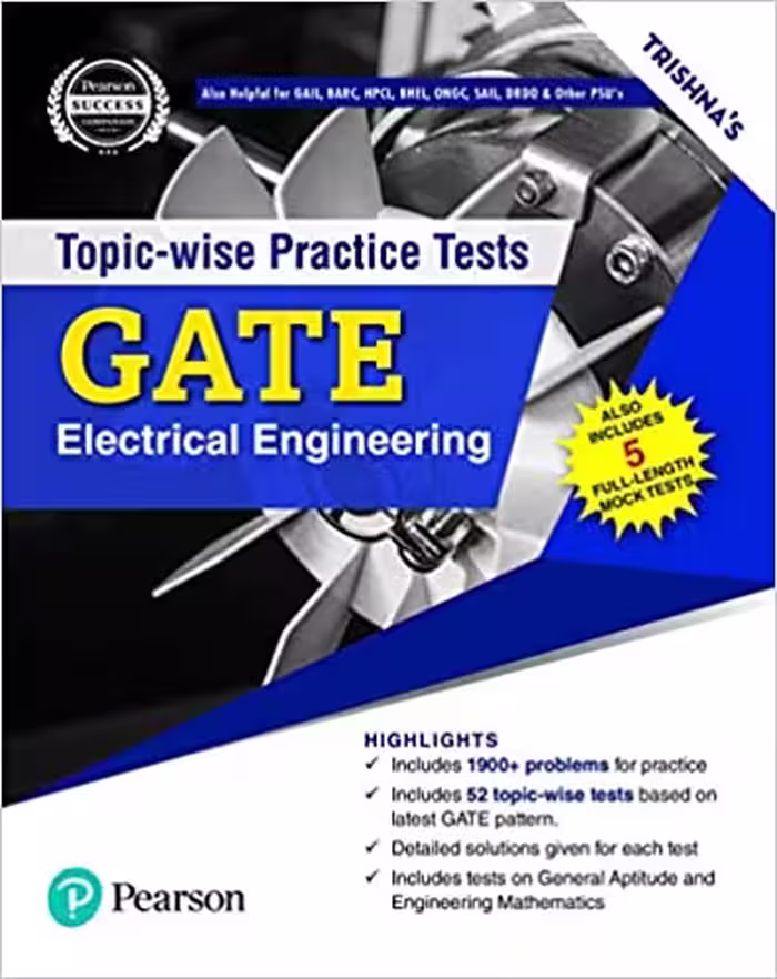 󾕇 دانلود کتاب Gate Electrical Engineering Topic-Wise Practice Tests -, 2019 - دانلود کتاب های دانشگاهی