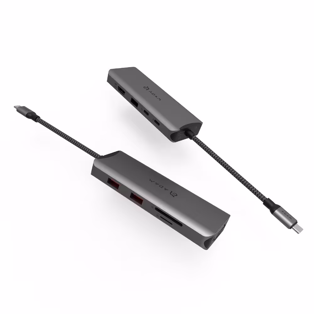 هاب ADAM ELEMENTS آدام اِلمِنتس مدل CASA Hub A09 USB-C Gen2 9-in-1 Multifunctional High-speed Hub - Hiapple.ir