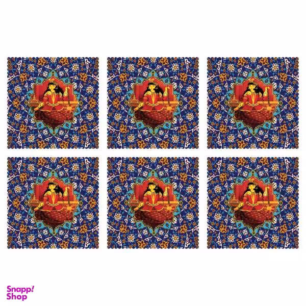 زیر لیوانی کد C1-42134 بسته 6 عددی