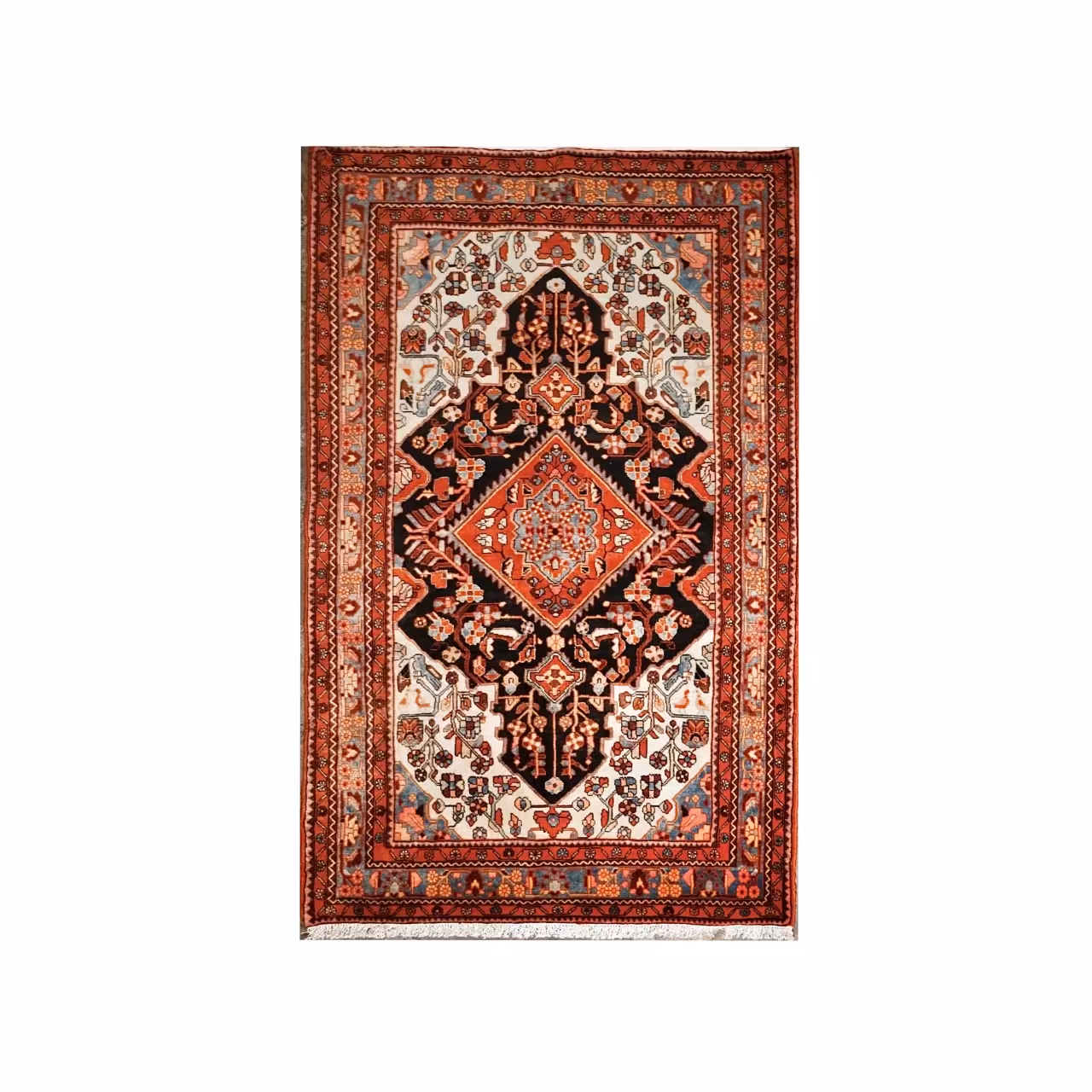 فرش دستباف پرده نهاوند 243×152