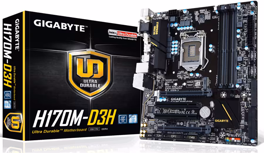 مادربرد گیگابایت مدل اچ 170 ام دی 3 اچ سوکت 1151