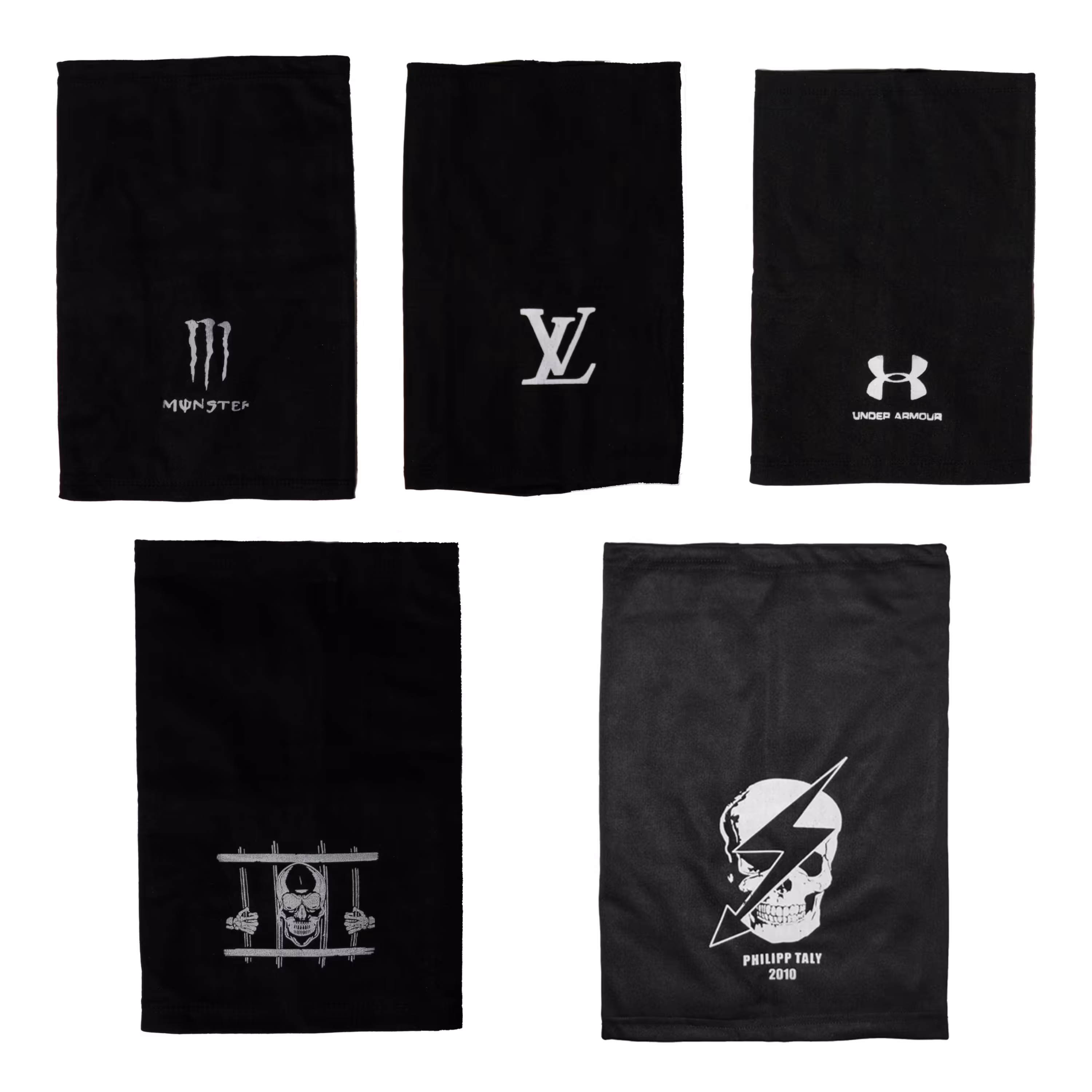 کلاه اسکارف مشکی در طرح های مختلف