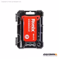 مجموعه 24 عددی سری پیچ گوشتی و بکس رونیکس مدل RH-2715