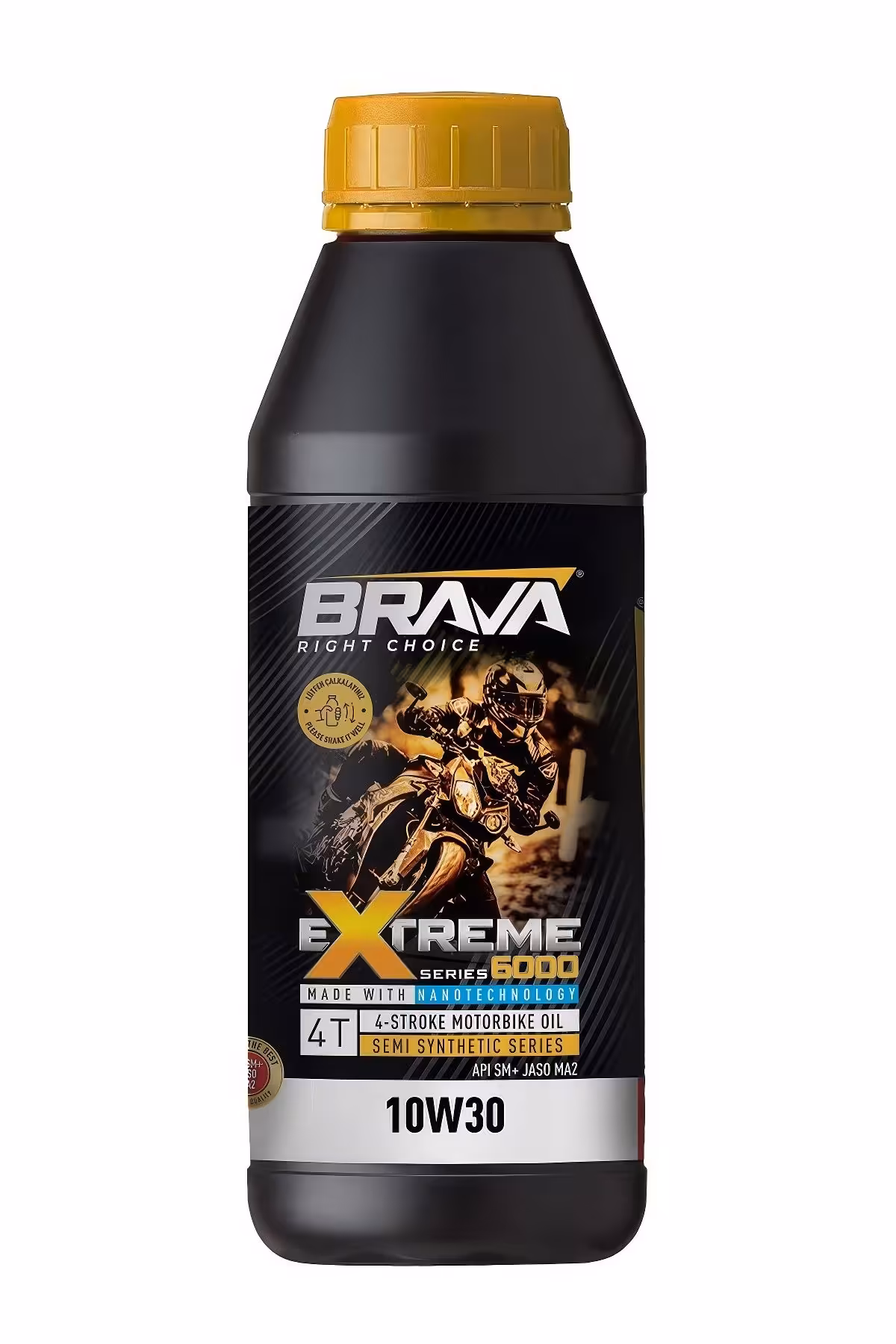 روغن و مکمل موتور EXTREME 6000 4T 10W30 500 میل Brava