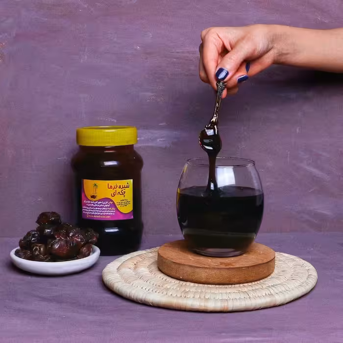 شیره خرما چکه ای 1000 گرمی(چومه) تُل تَل