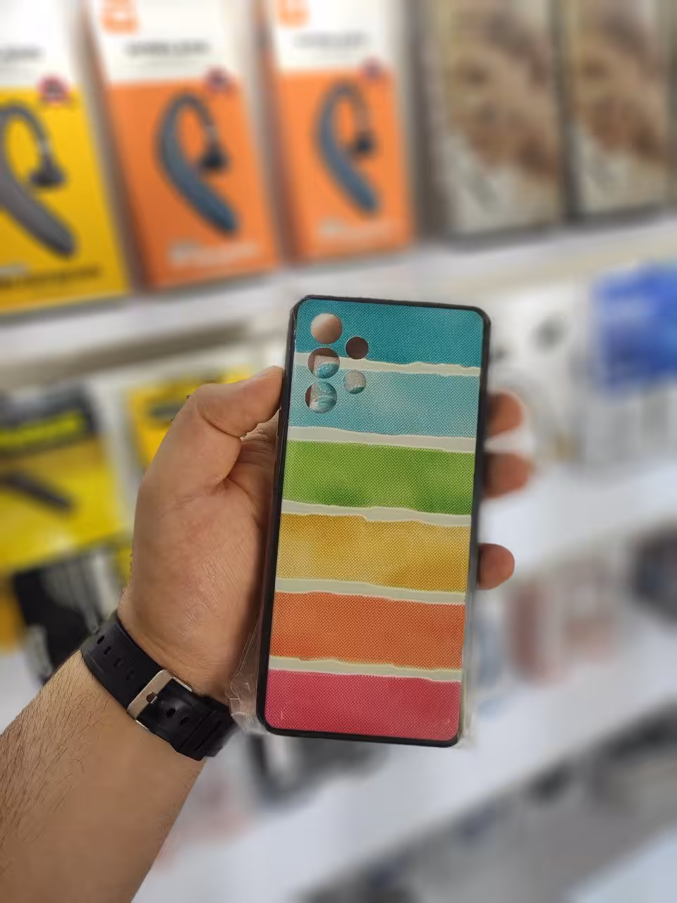 کاور طرح دار 25 مناسب برای گوشی موبایل samsung A32 4G