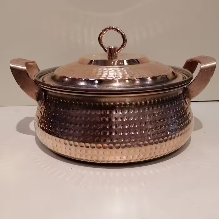 قابلمه ماهیتابه مسی 6 نفره