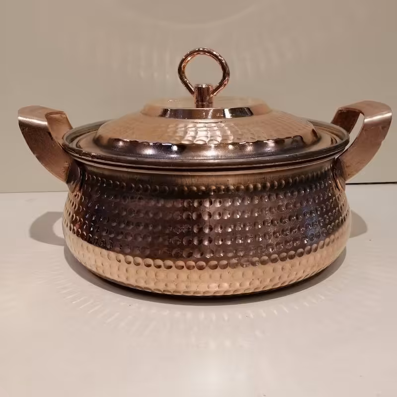 قابلمه ماهیتابه مسی 6 نفره