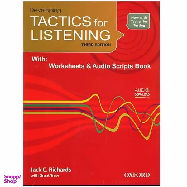 کتاب زبان Developing Tactics For Listening Third Edition اثر Jack C. Richards
