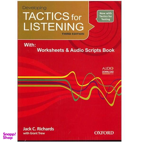 کتاب زبان Developing Tactics For Listening Third Edition اثر Jack C Richards