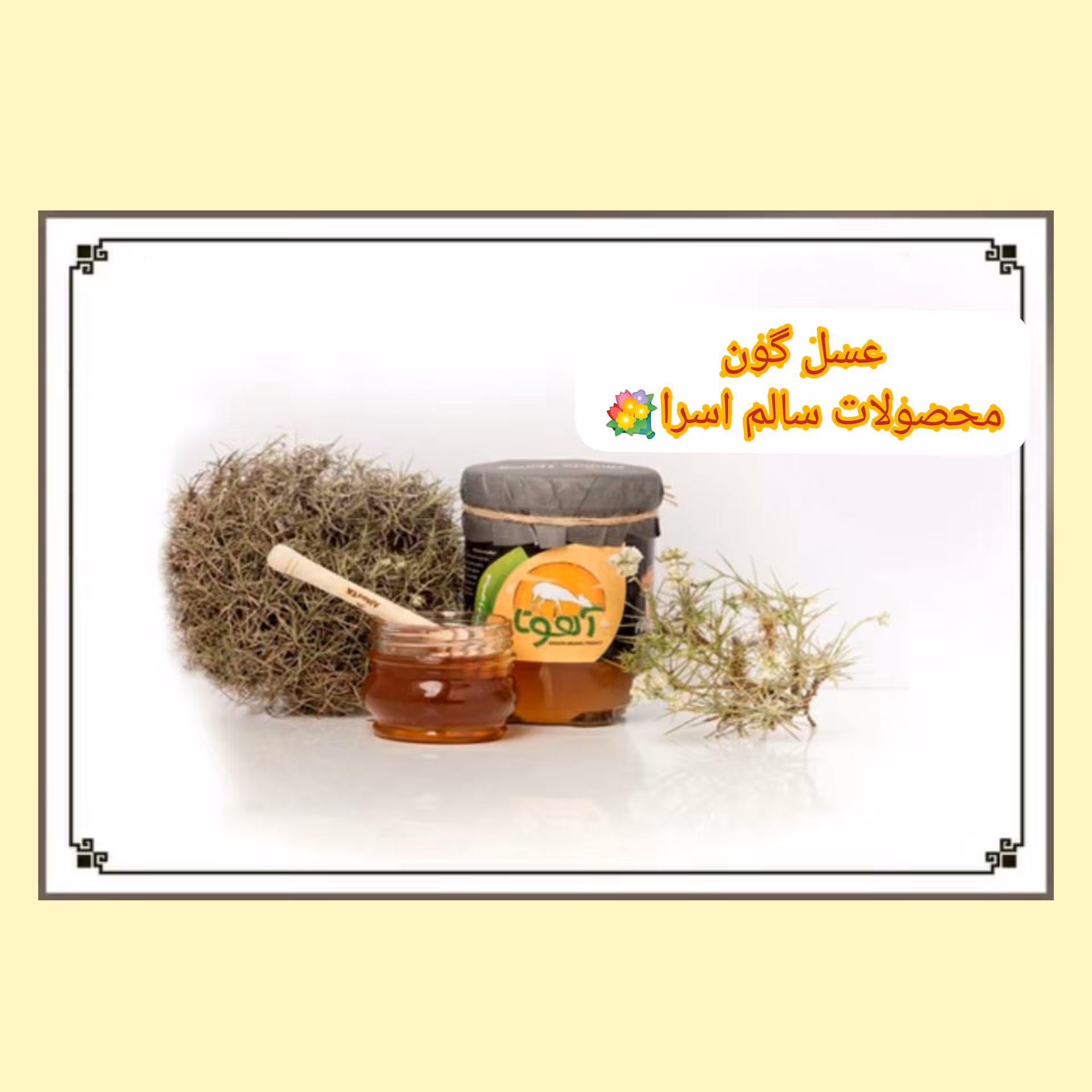 عسل گون بهاره یک کیلواعلا