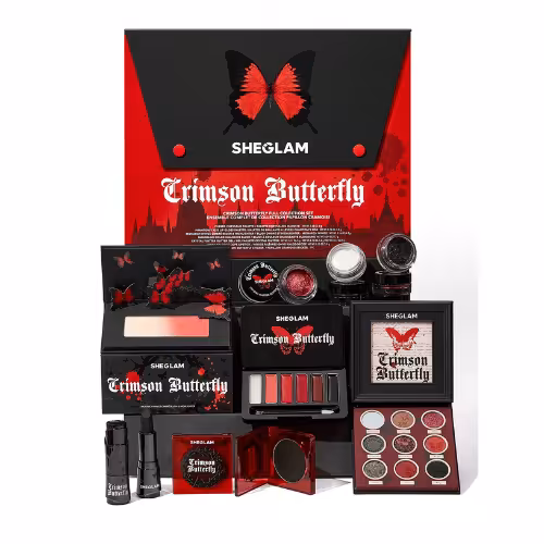 مجموعه کامل پروانه Crimson Butterfly شیگلم Sheglam