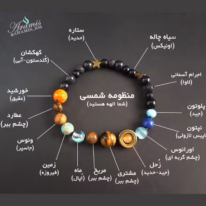 دستبند منظومه شمسی