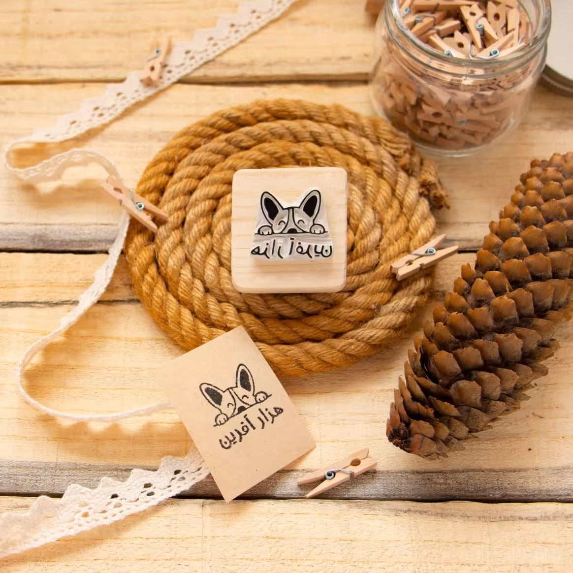 مهر تشویقی...مهر لینو طرح هزار آفرین 