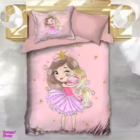 سرویس خواب مدل Unicron girl یک نفره 4 تکه