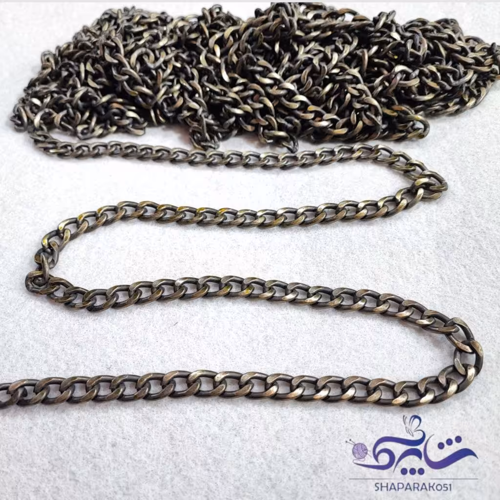 زنجیر  زردقلم فلزی