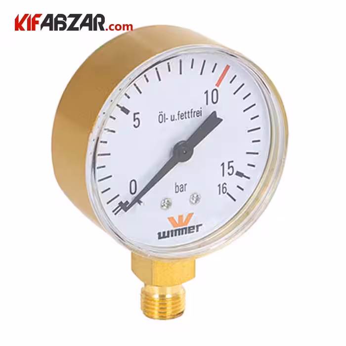 گیج مانومتر 16 بار طرح زینسر وینر مدل W 040