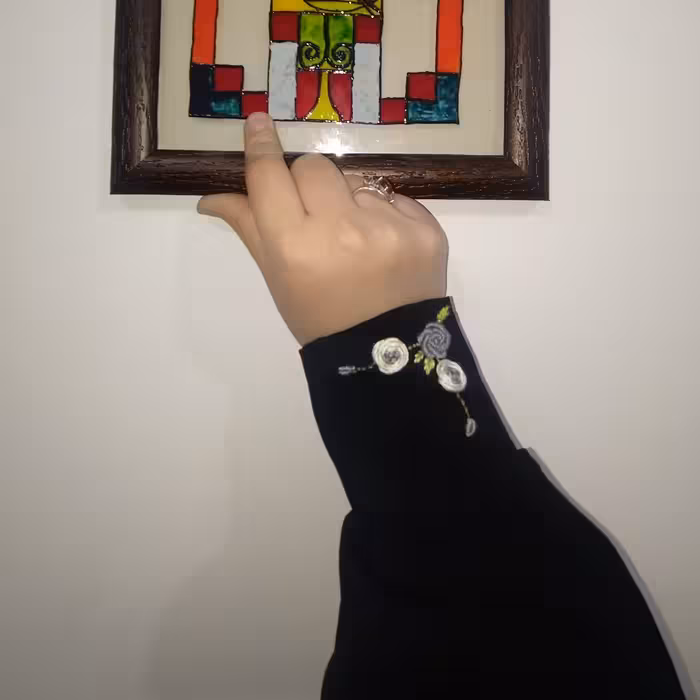 آستینک گلدوزی