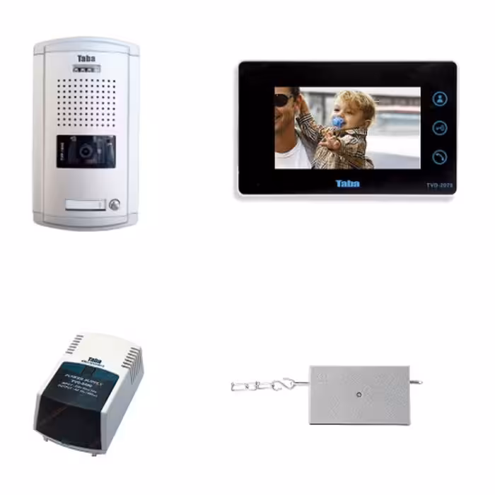 پک 1 واحدی تصویری با مانیتور 2070 تابا الکترونیک