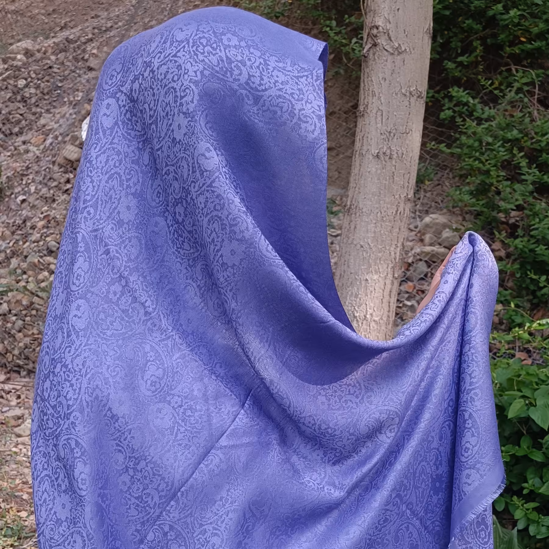 شال نخی ژاکارد