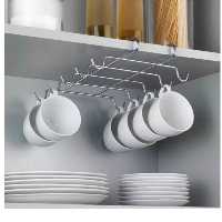 آویز فنجان آویز لیوان آبچکان لیوان آبچکان قیمت مناسب استند کابینتی فنجان و لیوان سالوت رنگ مشکی