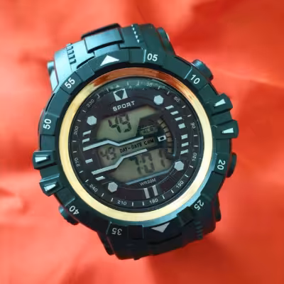 ساعت دیجیتال مشکی Digital watch