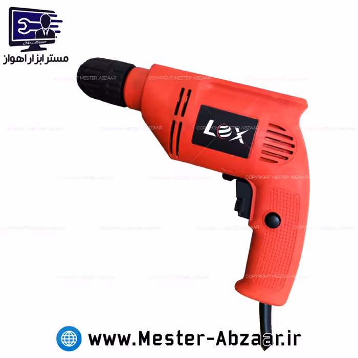 دریل پیچ بند برقی 10 میلی متری اتوماتیک لوکس خانگی  مدل LOX 1030 HAND DRILL