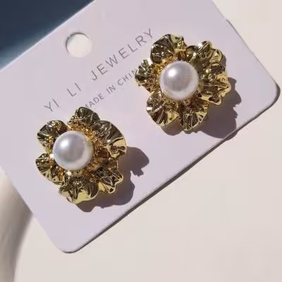 گوشواره مروارید باروک