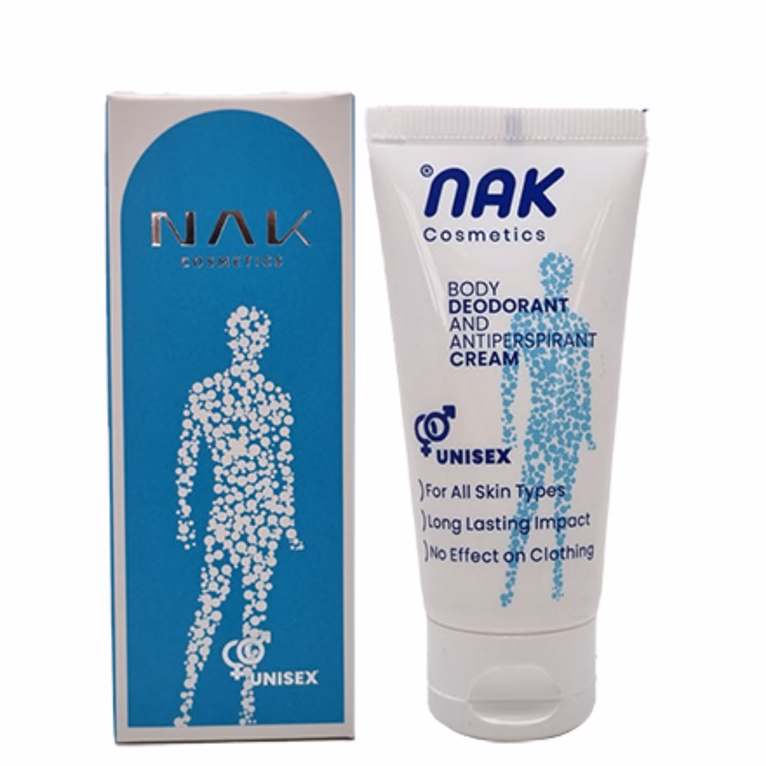 کرم بوگیر و ضد عرق بدن ناک 50ml بسته 2 عددی