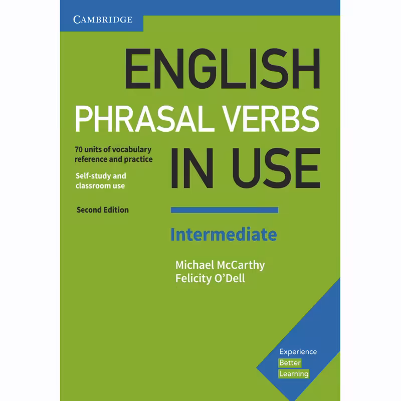کتاب ENGLISH PHRASAL VERBS IN USE اثر MICHAEL McCARTHY AND FELICITY ODELL انتشارات CAMBRIDGE