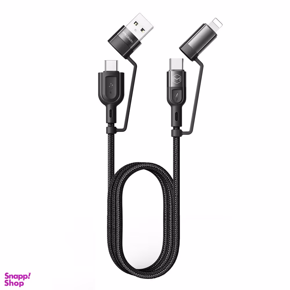 کابل تبدیل USB/USB-C به Lightning/USB-C مک دودو (Mcdodo) مدل Mc-Ca-8070 به طول 1.2 متر