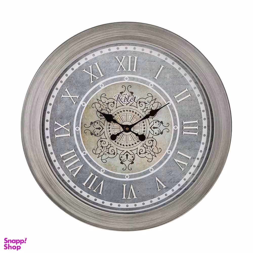 ساعت دیواری چوبی هم آدیس مدل کیتا آنتیک کد CKA 713